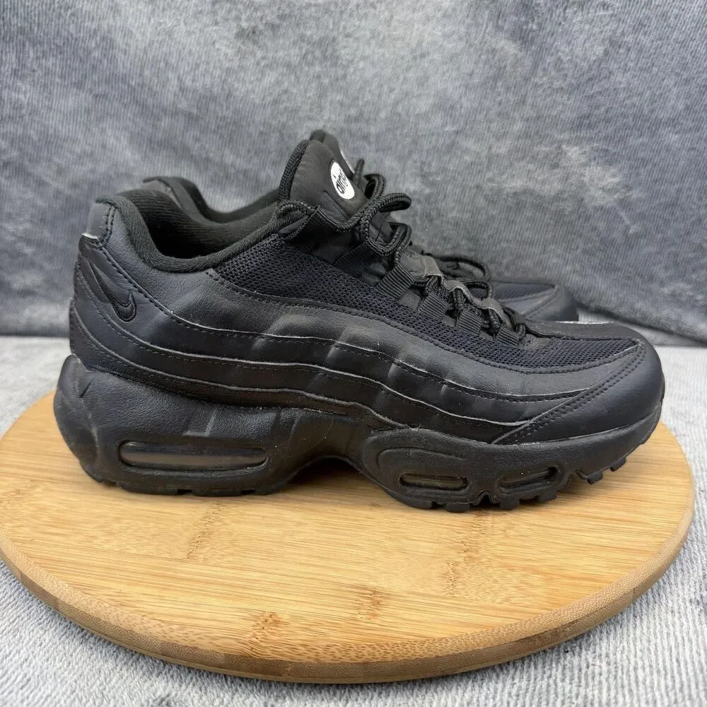 Nike Air Max 95 Shoes Boys Size 7Y Black Running Casual Sneakers CJ3906-001